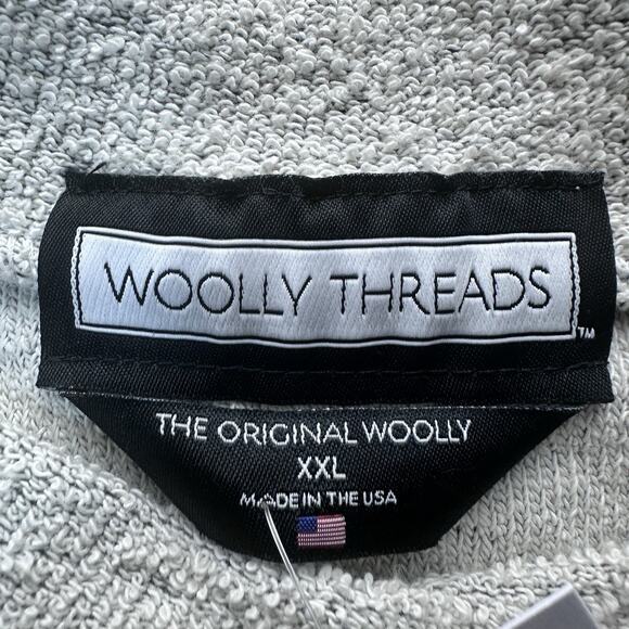 New Hamilton Sweatshirt Woolly Threads Men Terrycloth Made in USA - Picture 5 of 11